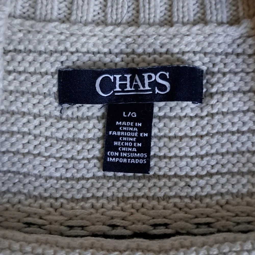 Chaps Sweater - Picture 2 of 6